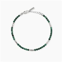 Bracciale Mabina Uomo Geo in Argento Malachite 534150